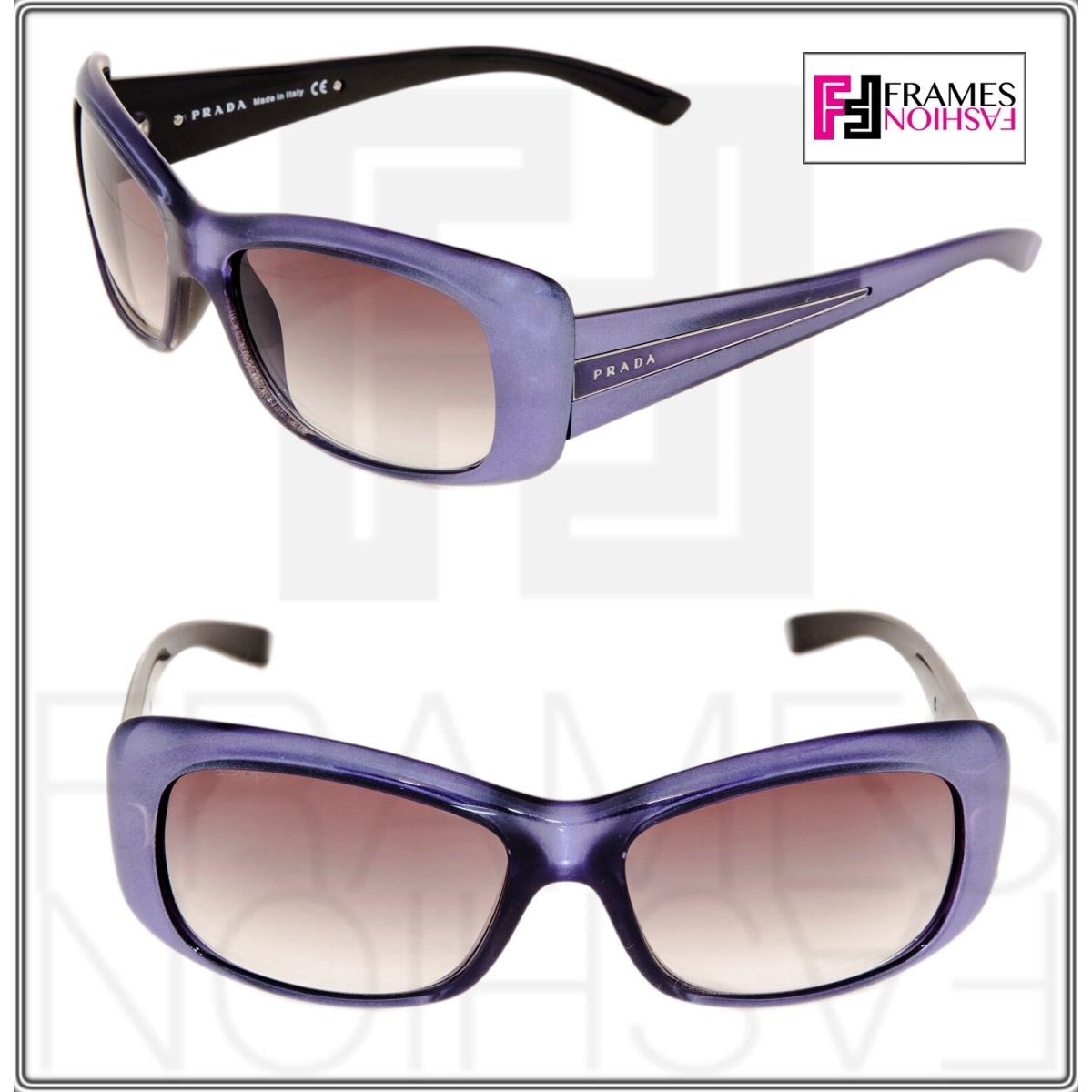 Prada Square Pearl Lilac Purple Vintage Gradient Sunglasses 04L PR04LS