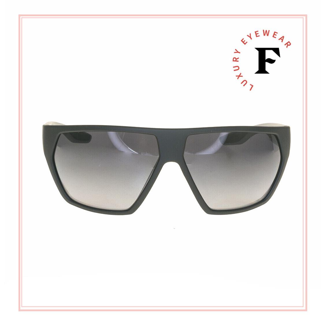 Prada Linea Rossa Active 08U Black Gray Polarized Sport Sunglasses PS08US Wrap