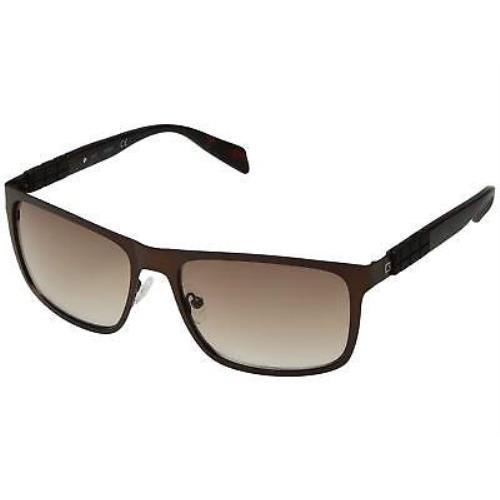 Guess Matte Dark Brown GF0169 Men Fashion Sunglasses