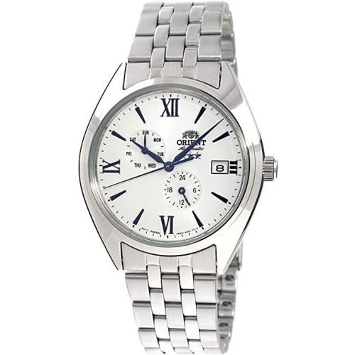 Orient Tristar RA-AK0506S10 Men`s Watch Automatic Silver Stainless Steel