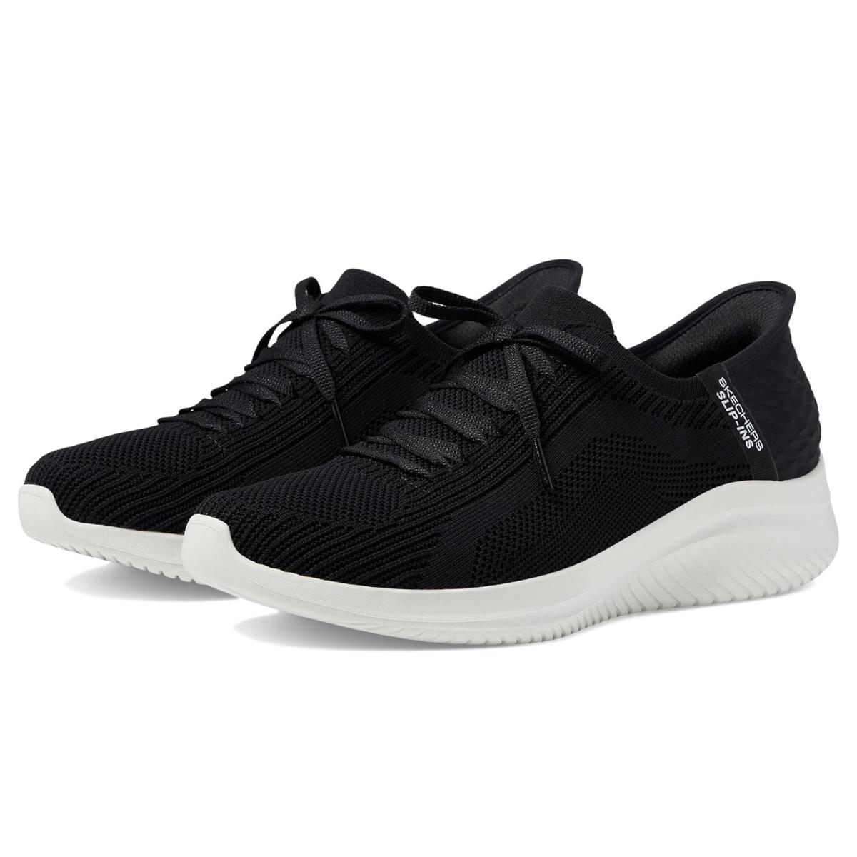 Woman`s Sneakers Athletic Shoes Skechers Ultra Flex 3.0 - Brilliant Path Black