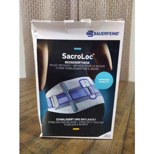 Bauerfeind Sacroloc Back Support Brace For Pain Relief and Support - Size 1