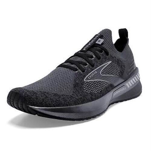 Brooks Men s Levitate Stealthfit Gts 5 Running Shoes Black/grey 11 D Medium US - Black/Grey , Black/Grey Manufacturer