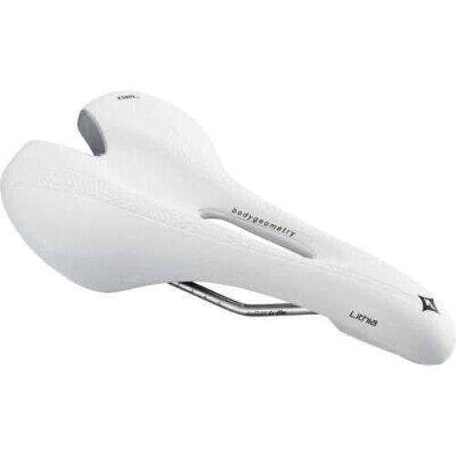 Specialized Lithia Comp Gel Saddle Women White 168mm
