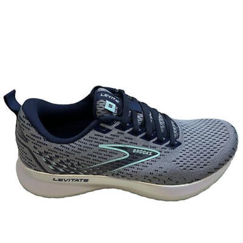 Brooks Women`s Levitate 5 Running Shoe Size US 8 Gray 120357-069