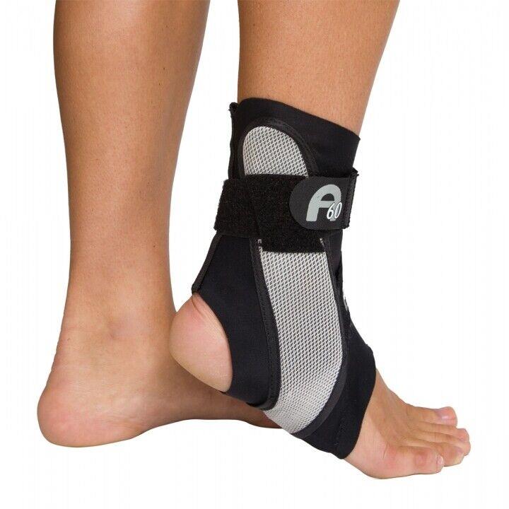 Aircast A60 Ankle Support Brace Left Foot Black Medium 02TML