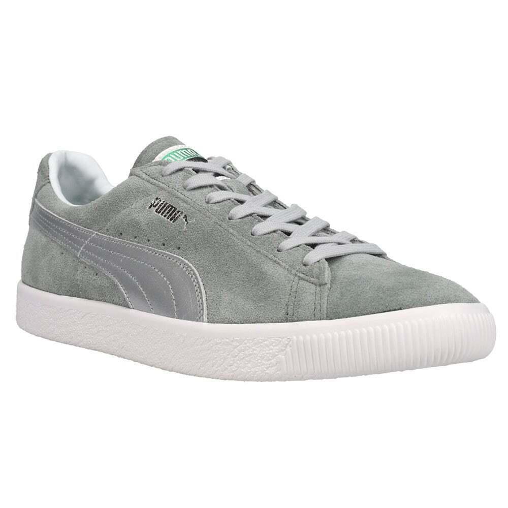 Puma Suede Vintage Mij Lace Up Mens Grey Sneakers Casual Shoes 375905-02 - Grey