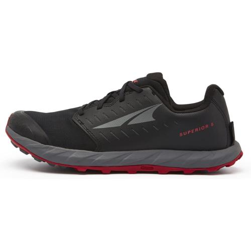 Altra Men`s AL0A546Z Superior 5 Trail Running Shoe Black/Red