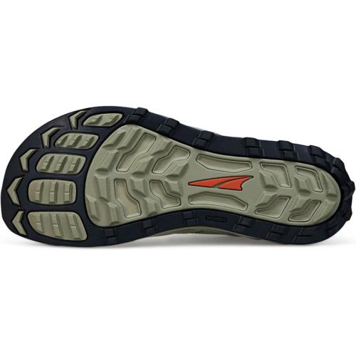 Altra Men`s AL0A546Z Superior 5 Trail Running Shoe Light Gray/Red