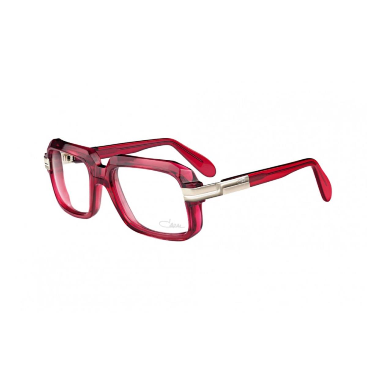 Cazal Eyeglasses 607 006 Red Designer Full Rim Frames 56MM Rx-able