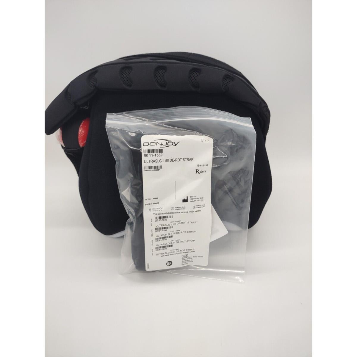 Donjoy Ultrasling Iii AB Black XL 1104505 Shoulder Immobilization