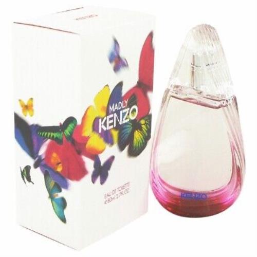 Madly Kenzo 2.7 oz / 80 ml Eau De Toilette Women Perfume Spray