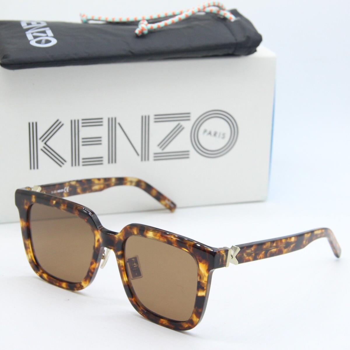 Kenzo KZ 40119F Brown Frames Sunglasses W/case 54-20