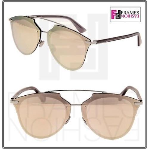 Christian Dior Reflected Prism Palladium Rose Mirrored Sunglasses Reflectedp