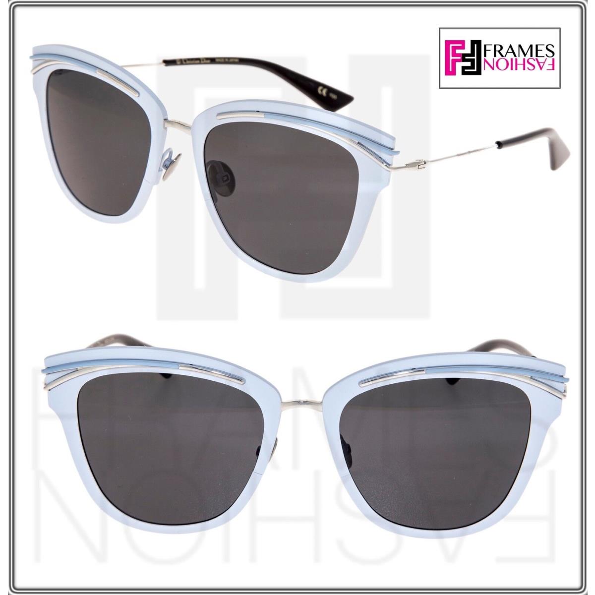 Christian Dior Sodior Palladium Blue Powder Metal Sunglasses So Dior Titanium