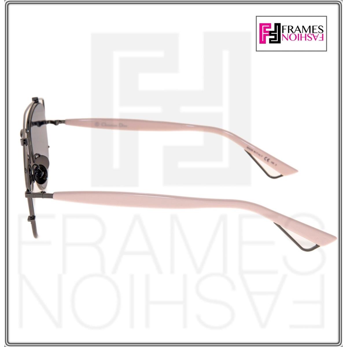 Christian Dior Technologic Ruthenium Pink Blue Flat Sunglasses Diortechnologic