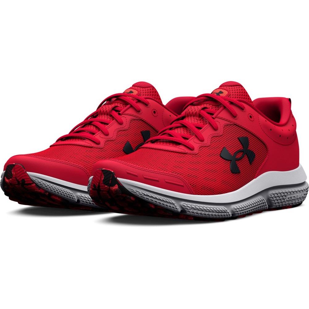 Under Armour 3026175 Men`s Training UA Charged Assert 10 Running Athletic Shoes Red