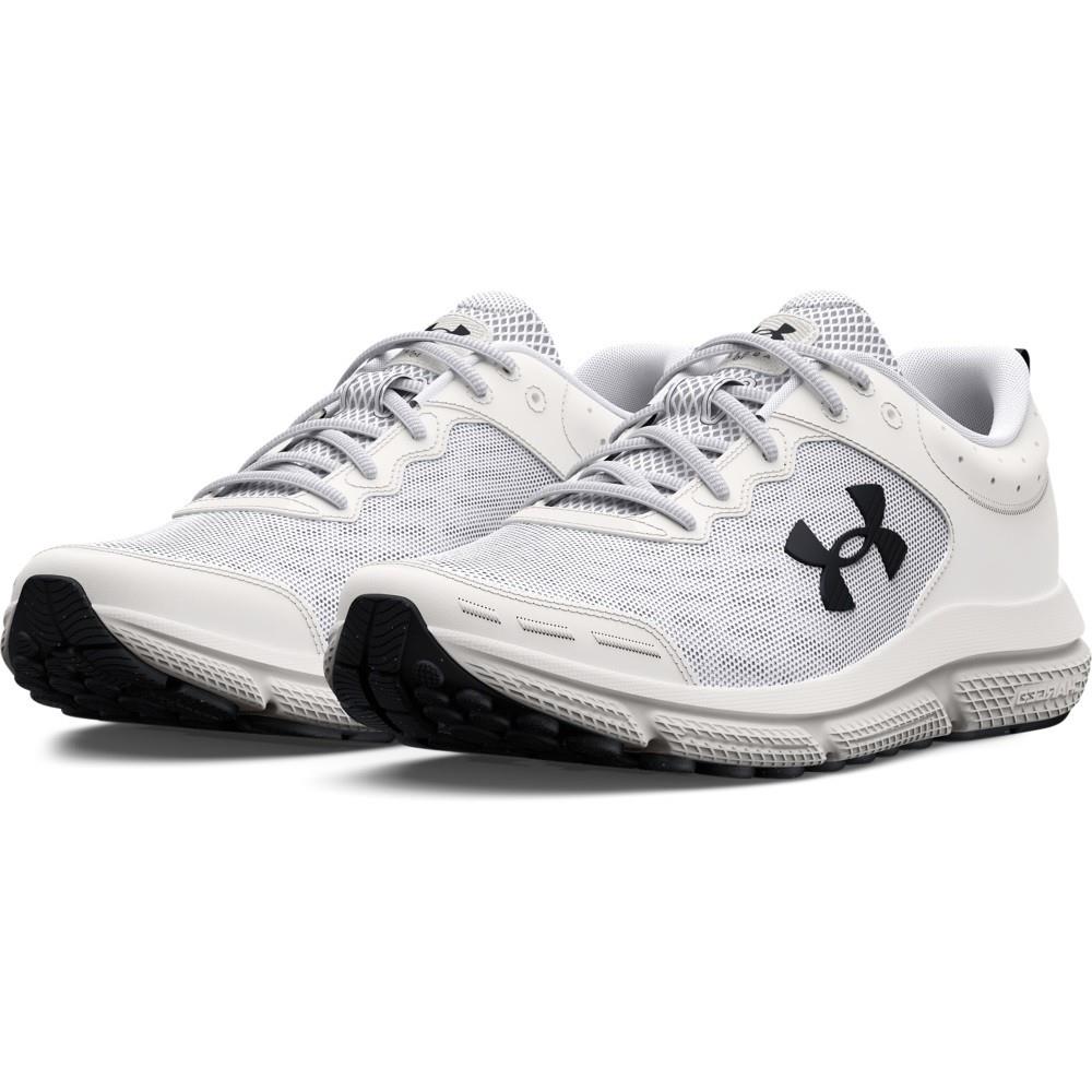 Under Armour 3026175 Men`s Training UA Charged Assert 10 Running Athletic Shoes White/Black