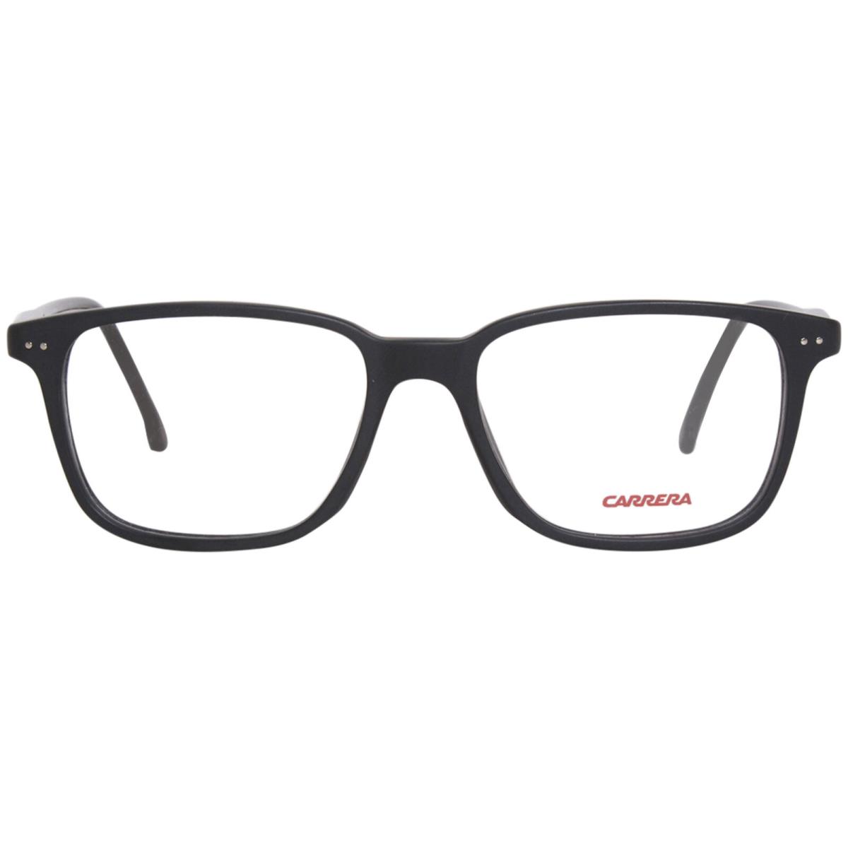 Carrera 213/N 003 Eyeglasses Frame Matte Black Full Rim Rectangle Shape 52mm - Frame: Black