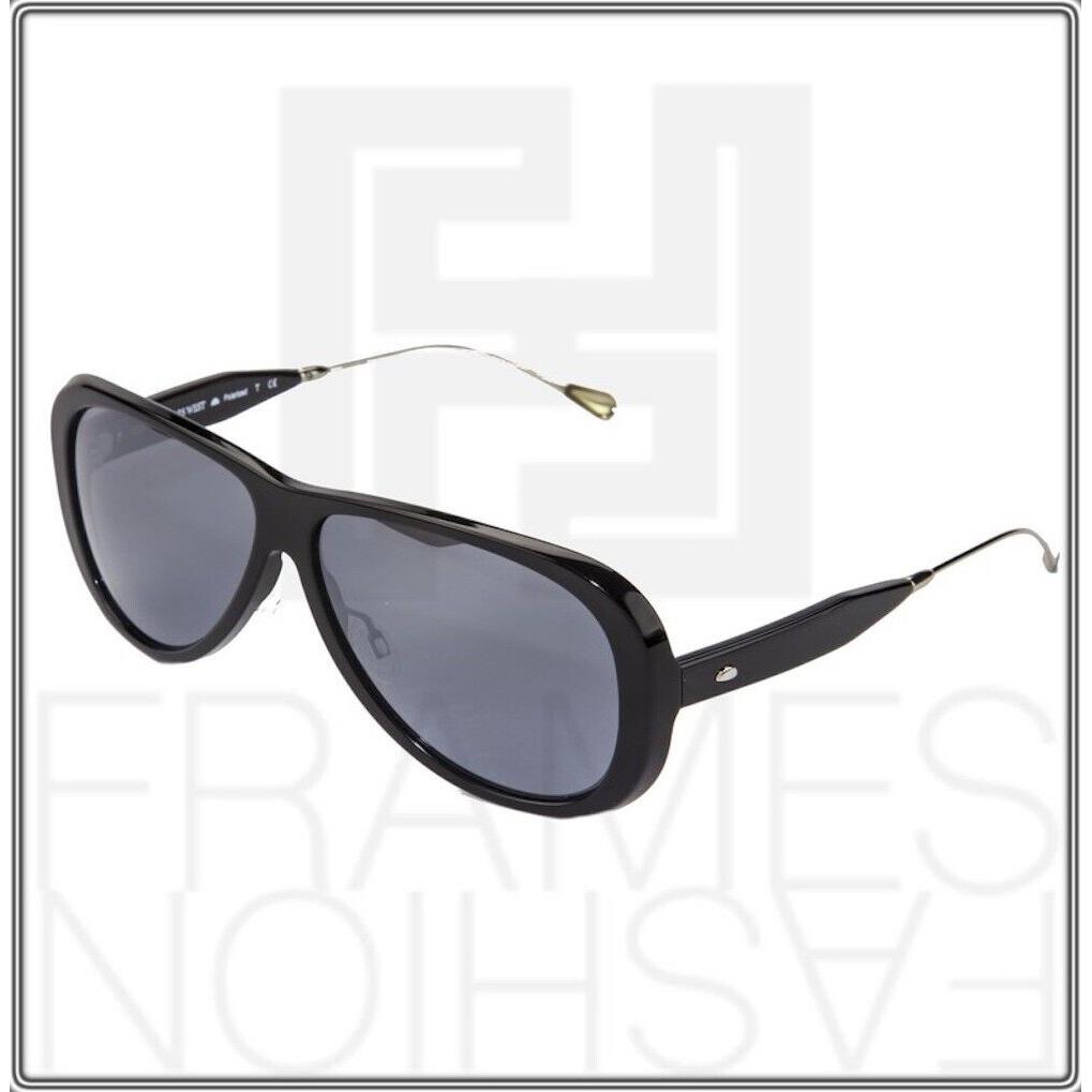 Oliver Peoples 5260 Manzanita OV5260S Black Silver Mirrored Polarized Sunglasses