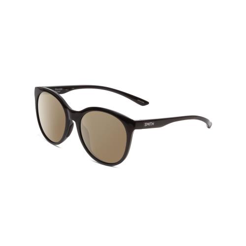 Smith Optics Bayside Unisex Cateye Polarized Sunglasses in Black 54 mm 4 Options Amber Brown Polar
