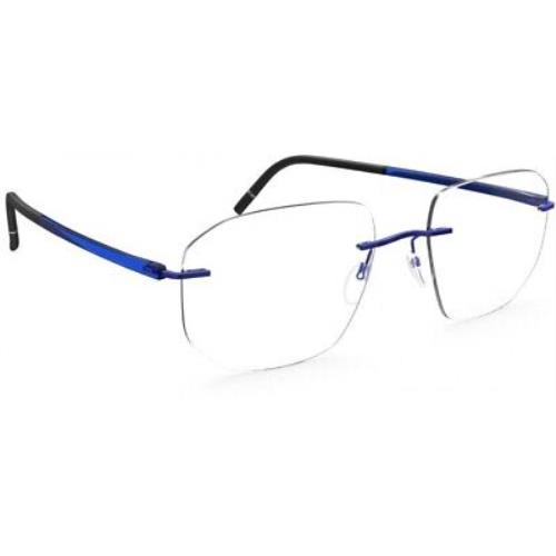 Silhouette The Wave 5567 Eyeglasses Chassis 4540 Blue