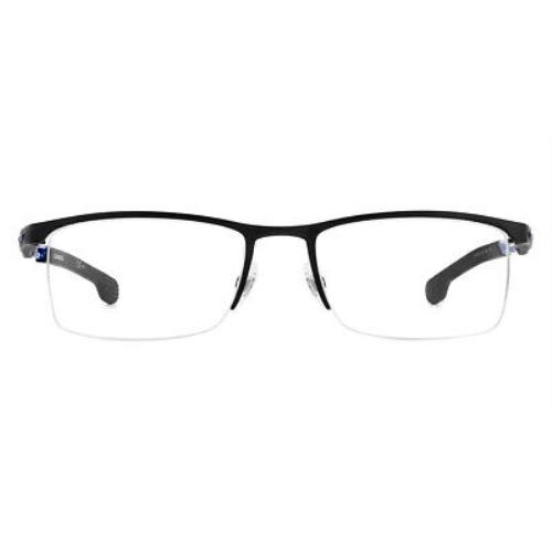 Carrera 4408 Men Eyeglasses Black Blue Rectangle 54mm