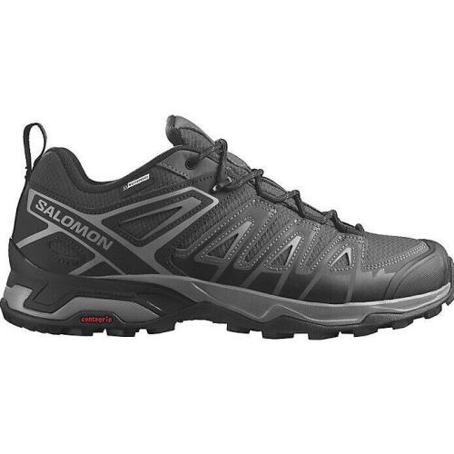 Salomon Men`s X Ultra Pioneer Waterproof Hiking Shoes Phantom/black Select Size