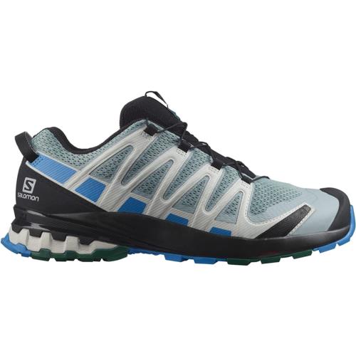 Salomon Men`s Xa Pro 3D V8 Trail Running Shoes Slate/Blue Aster/Pacific