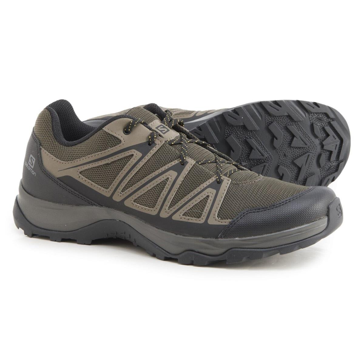 Salomon Barrakee Hiking Shoes For Men Size 9 - Beluga/ Bungee