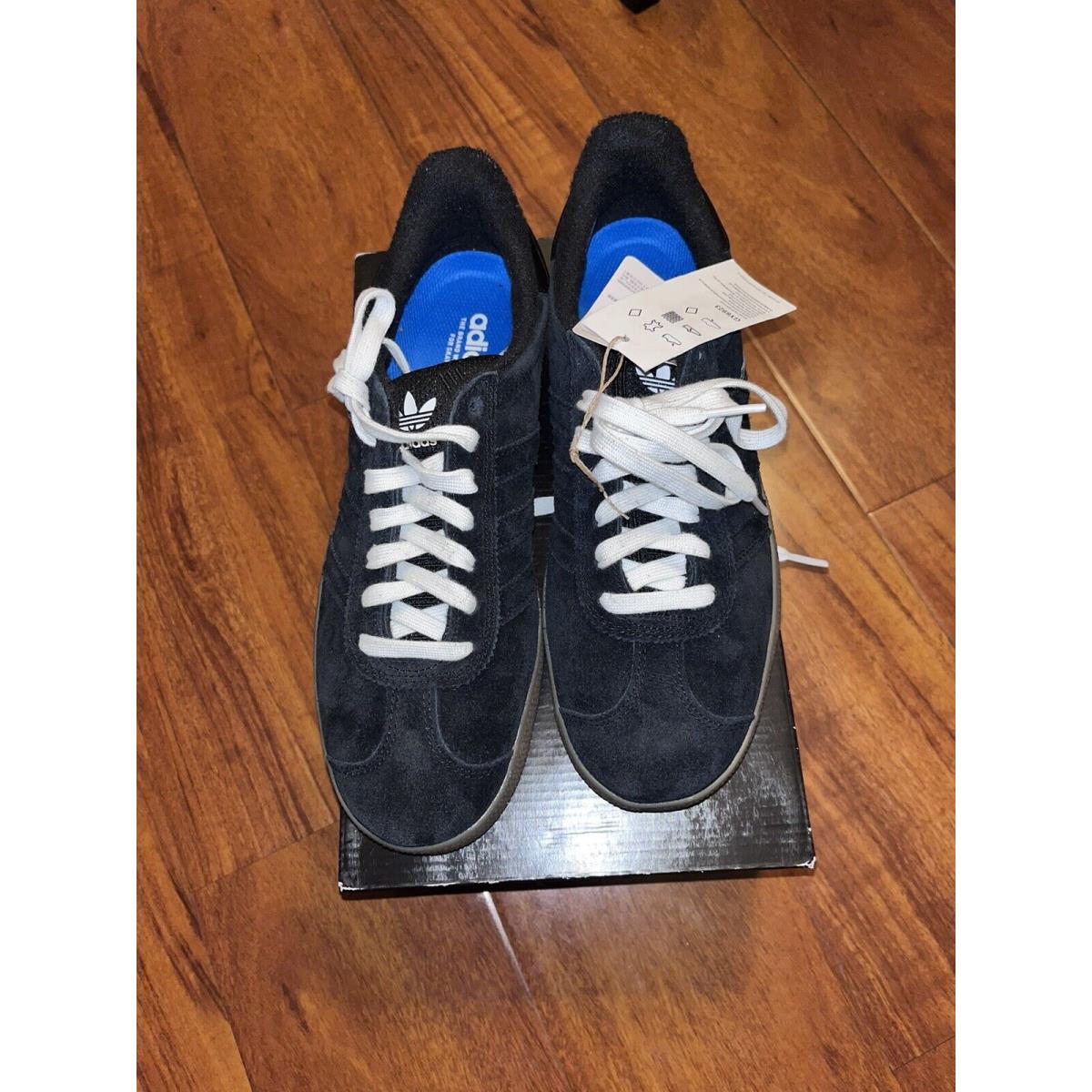 Adidas Gazelle Adv Gum Core Black Soccer Indoor Shoes Size US 8