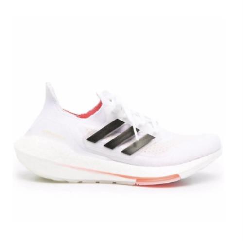 Adidas Ultraboost 21 Women`s Running Shoes IN White SZ 10
