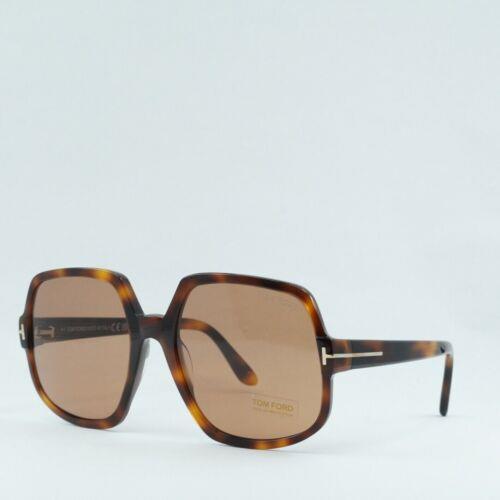 Tom Ford FT0992 52E Dark Havana/brown 60-20-135 Sunglasses - Frame: dark-havana-brown, Lens: Brown, Code: