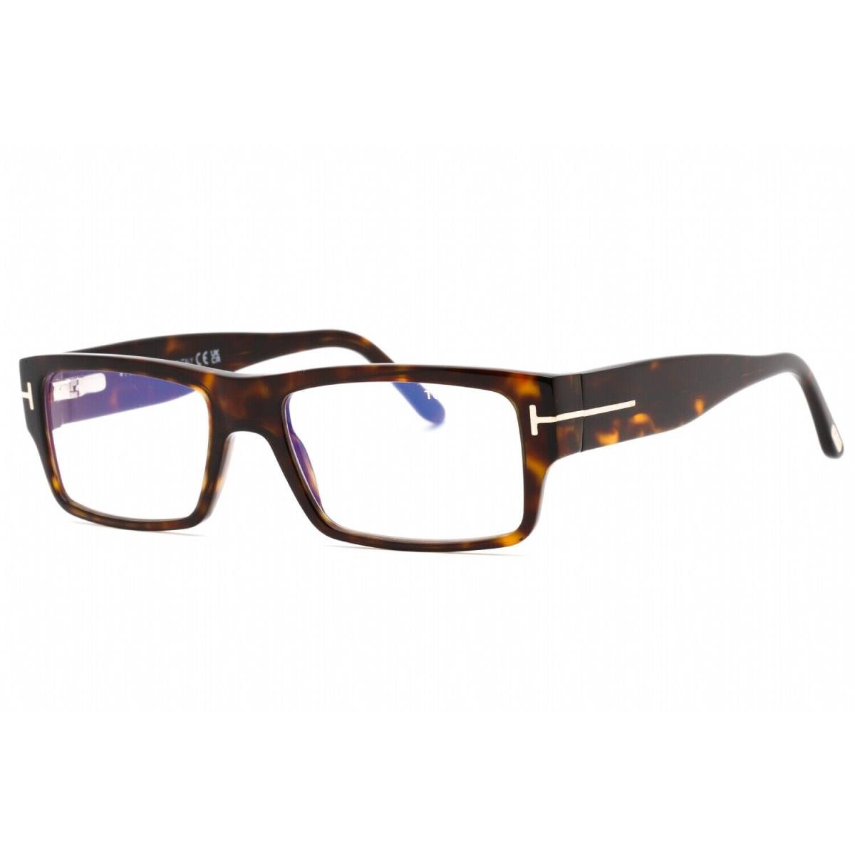 Tom Ford FT5835-B 052 Eyeglasses Dark Havana Clear Frame 54mm