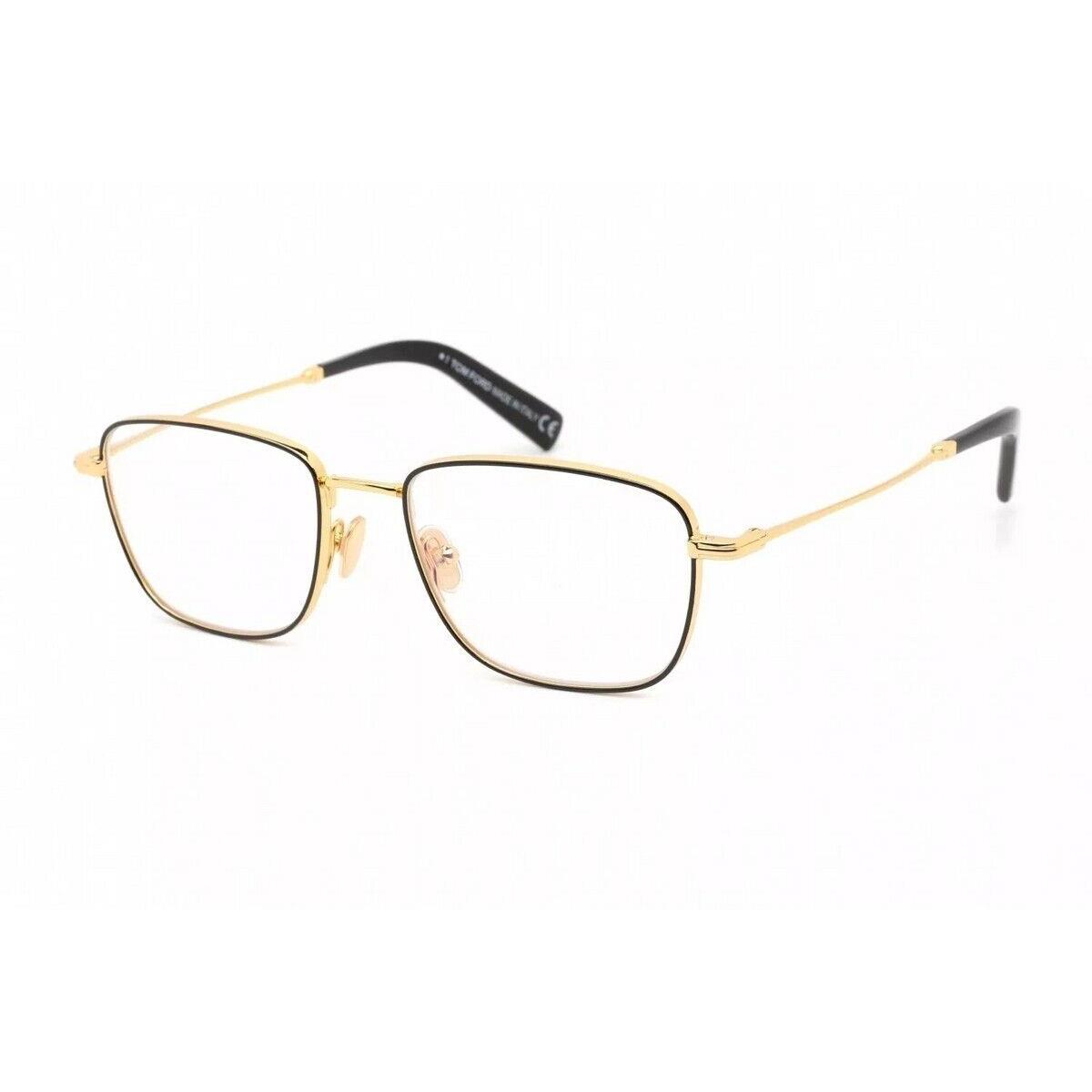 Tom Ford Eyeglasses FT5748B-001-53 Size 53/18/Square W Case