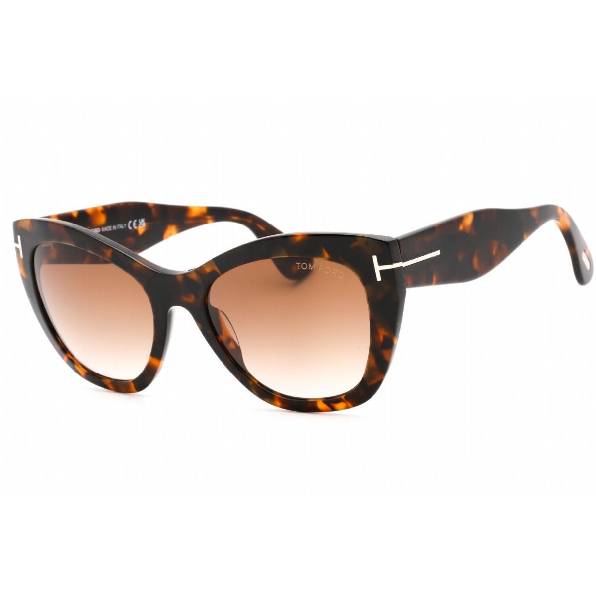 Tom Ford FT0940 55F Sunglasses Coloured Havana Frame Gradient Brown Lenses 56mm