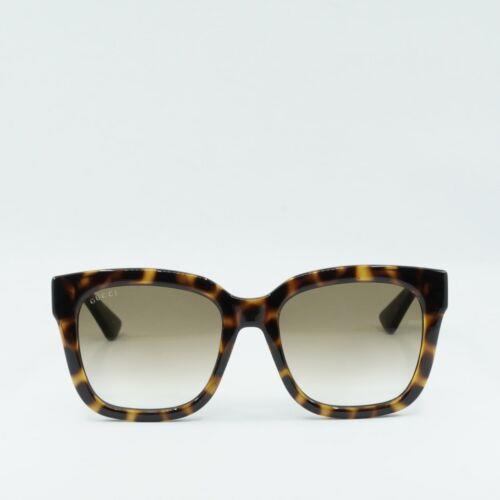 Gucci sunglasses  - Frame: Dark Havana, Lens: Gradient Brown, Code: 0