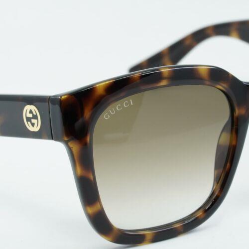 Gucci sunglasses  - Frame: Dark Havana, Lens: Gradient Brown, Code: 2