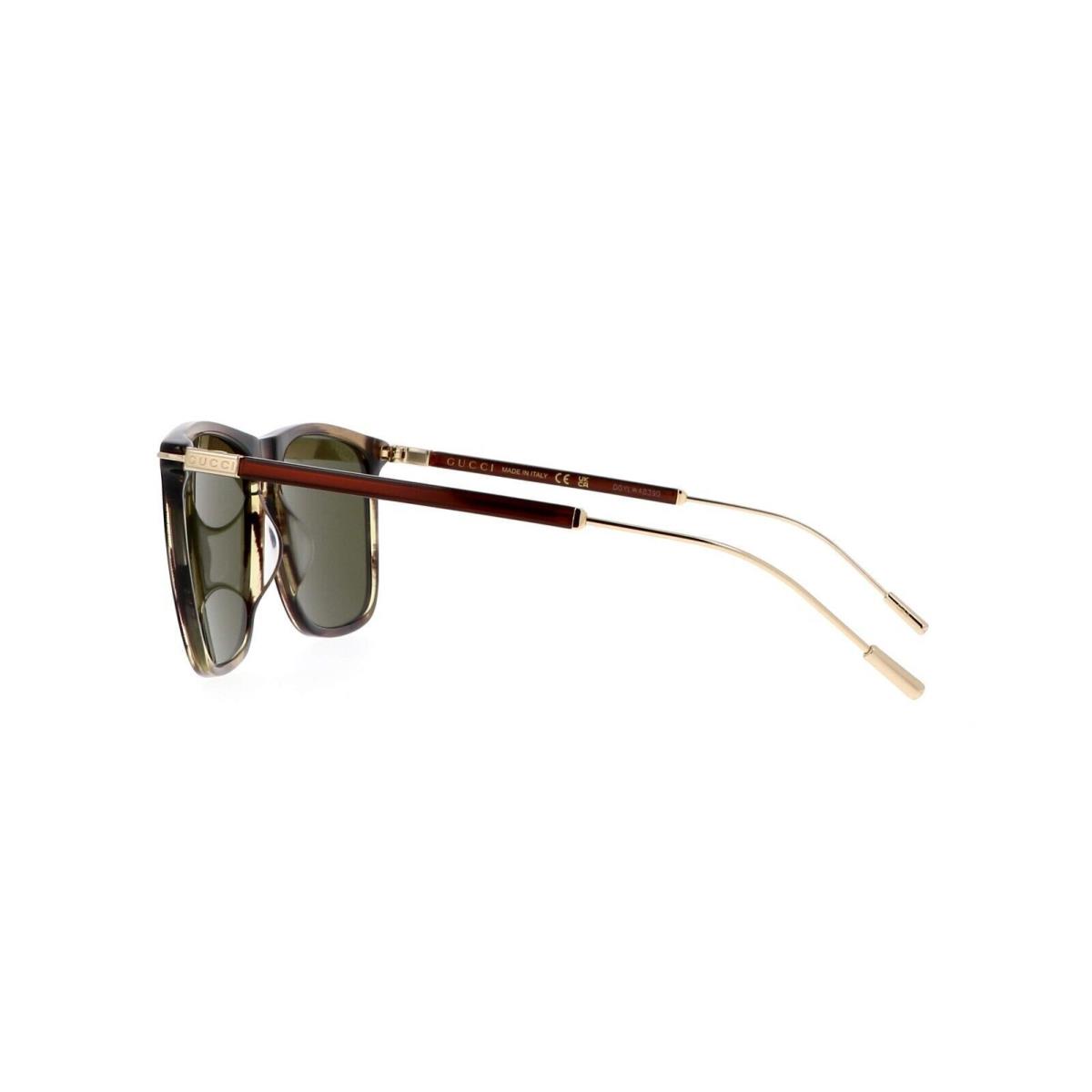 Gucci GG1269S-003 Havana Gold Green Sunglasses - Frame: Havana Gold Green, Lens: Havana Gold Green