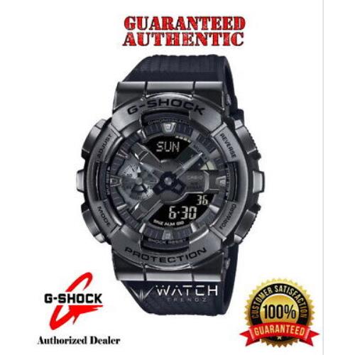 Casio G-shock GA110BB-1A Black Ion Plating Stainless Steel Bezel Watch