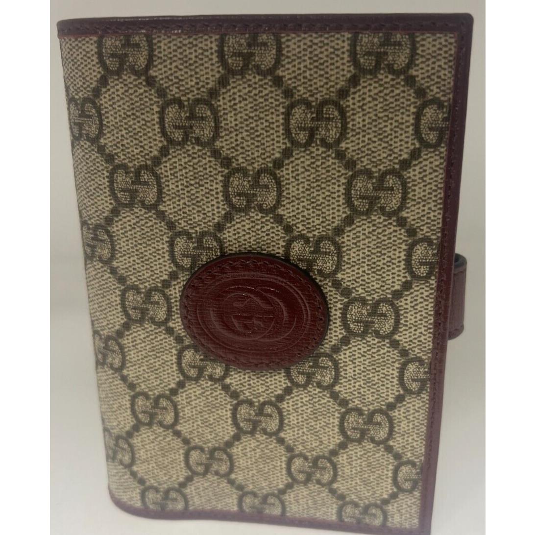 Gucci Supreme Card Case Fashion Vintage GG Wallet