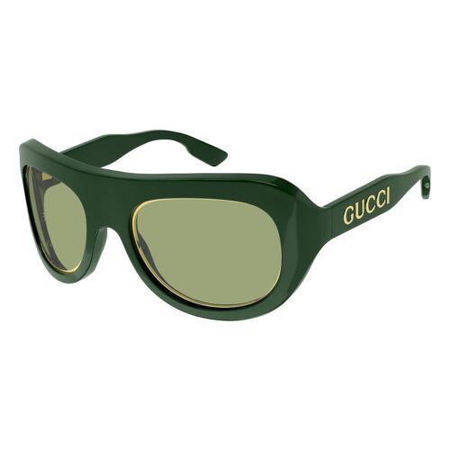 Gucci GG1108S 003 Shiny Green and Gold/green 56-20-125