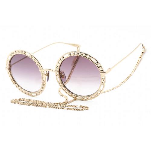 Gucci GG1113S 002 Gold / Violet Gradient 53-24-140 Sunglasses