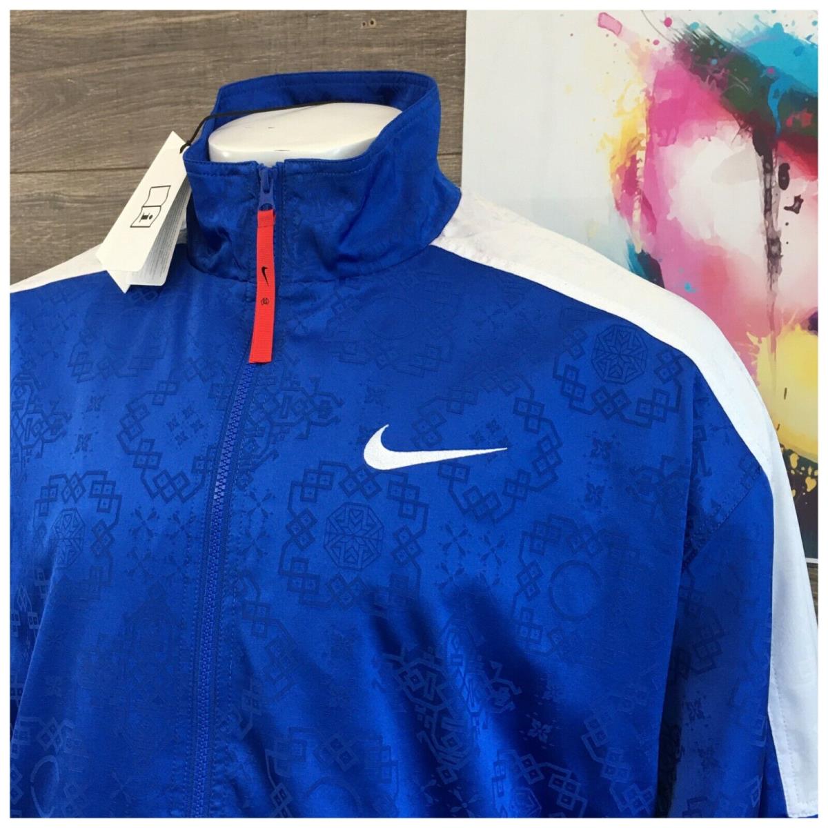 Nike Sample X Clot Air Force Energy Blue Tracksuit Jacket Size L CT4083-480
