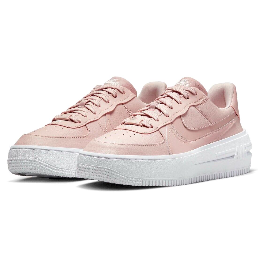 Nike AF1 Platform Womens Size 10 Shoes DJ9946 602 Pink Oxford/light Soft Pink - Multicolor