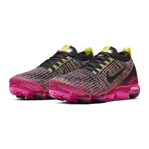 Nike Womens Air Vapormax Flyknit 3 Running Shoes Size 6 - Pink