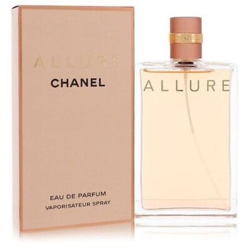 Chanel Allure Eau De Parfum Spray 3.4 Oz For Women