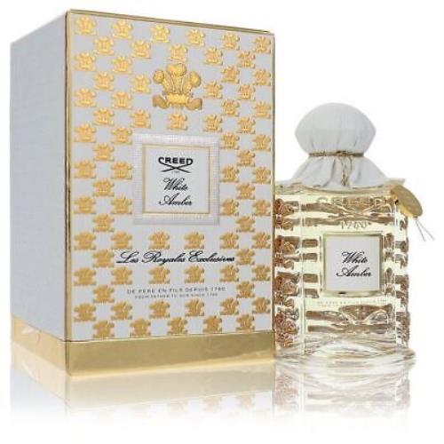 White Amber by Creed Eau De Parfum Spray 8.4 oz Women