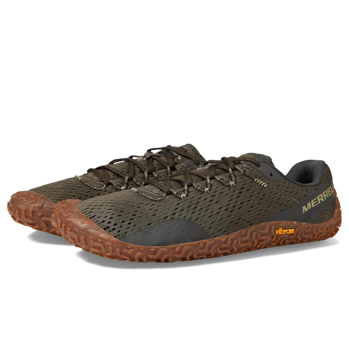 Man`s Sneakers Athletic Shoes Merrell Vapor Glove 6 - Olive