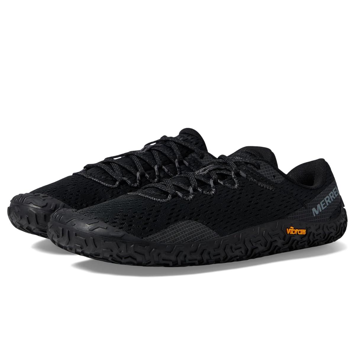 Man`s Sneakers Athletic Shoes Merrell Vapor Glove 6 Black